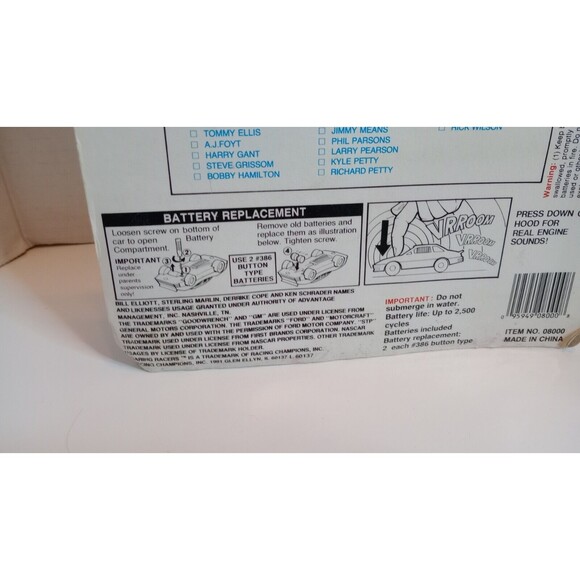 Rusty Wallace Racing Champions Roaring Racers 1991 AC Spark Plugs Read - Picture 7 of 7